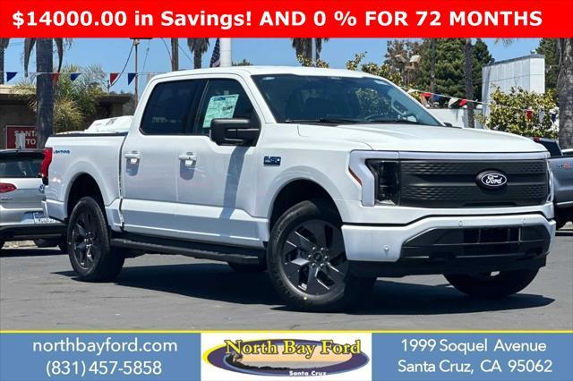 new 2024 Ford F-150 Lightning car, priced at $58,590