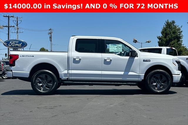 new 2024 Ford F-150 Lightning car, priced at $60,590