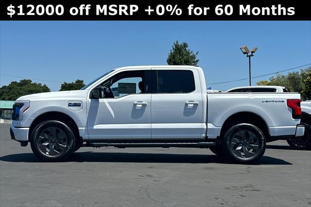 new 2024 Ford F-150 Lightning car, priced at $58,590