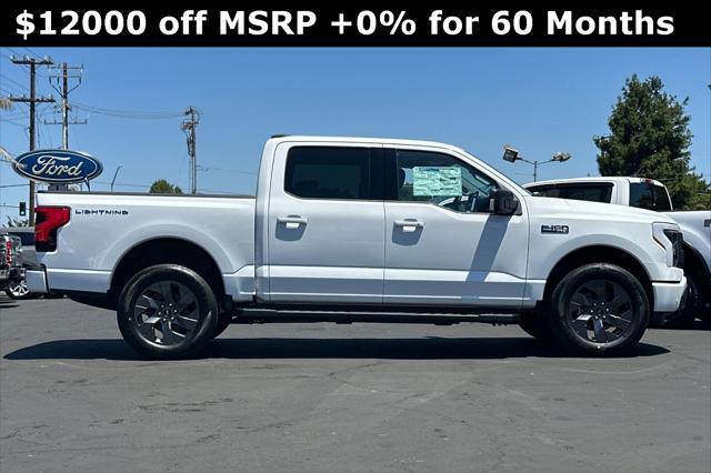 new 2024 Ford F-150 Lightning car, priced at $58,590