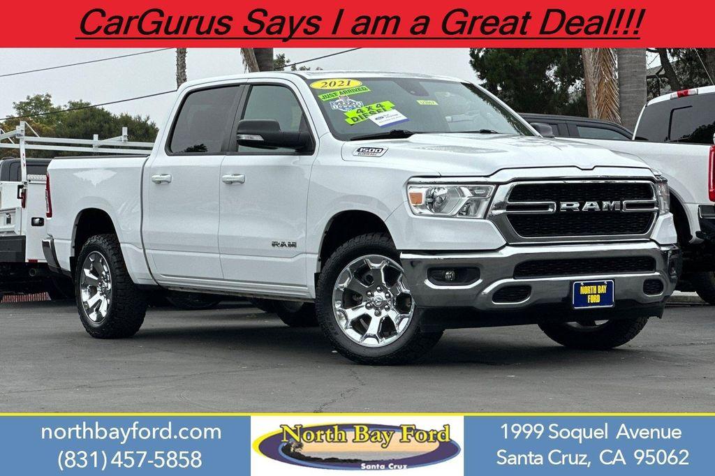 used 2021 Ram 1500 car, priced at $28,950
