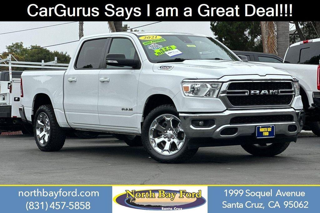 used 2021 Ram 1500 car, priced at $32,950