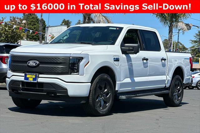 new 2024 Ford F-150 Lightning car, priced at $49,590