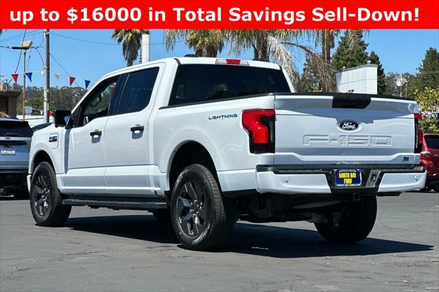 new 2024 Ford F-150 Lightning car, priced at $49,590