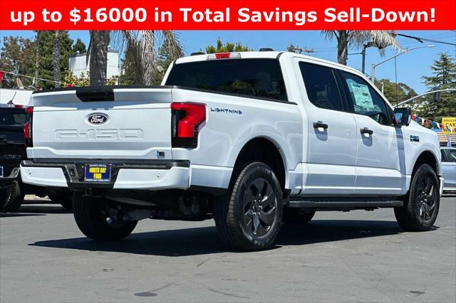 new 2024 Ford F-150 Lightning car, priced at $49,590