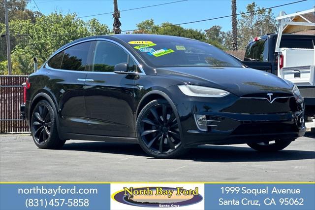 used 2018 Tesla Model X car, priced at $30,591