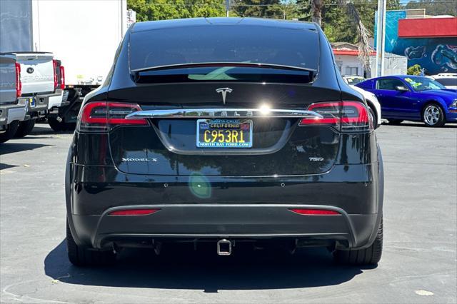 used 2018 Tesla Model X car, priced at $29,950