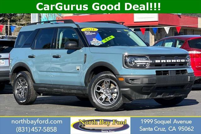 used 2021 Ford Bronco Sport car, priced at $22,890