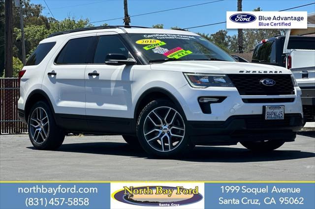 used 2018 Ford Explorer car, priced at $23,950