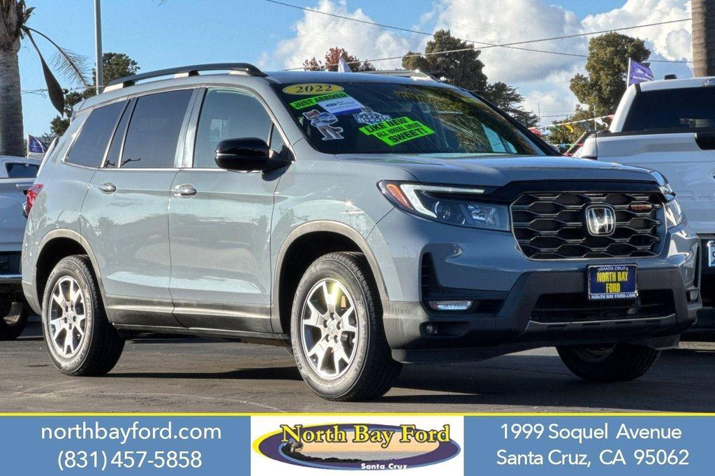 used 2022 Honda Passport car, priced at $32,490
