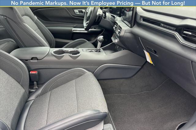 new 2025 Ford Mustang car, priced at $50,455