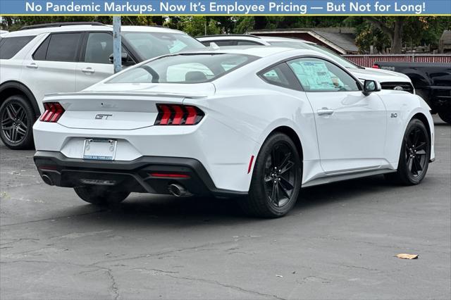 new 2025 Ford Mustang car, priced at $50,455