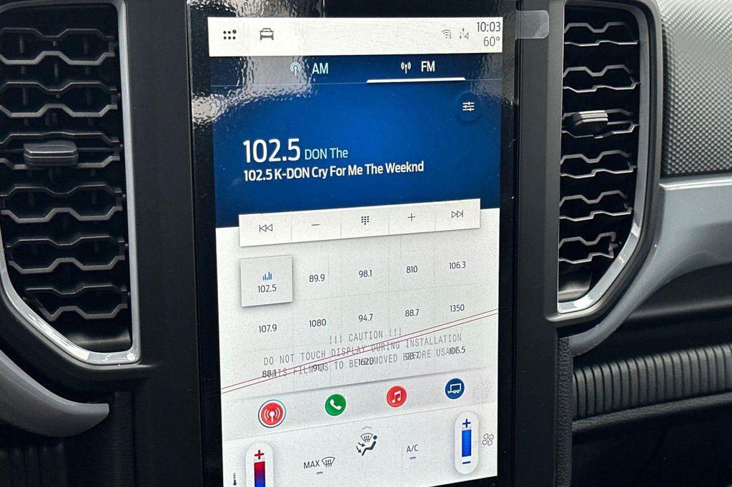 new 2025 Ford Ranger car, priced at $38,147