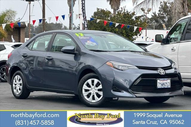 used 2017 Toyota Corolla car, priced at $17,500