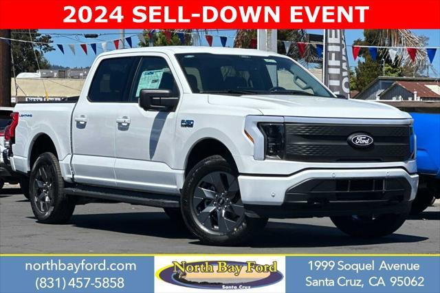 new 2024 Ford F-150 Lightning car, priced at $58,500