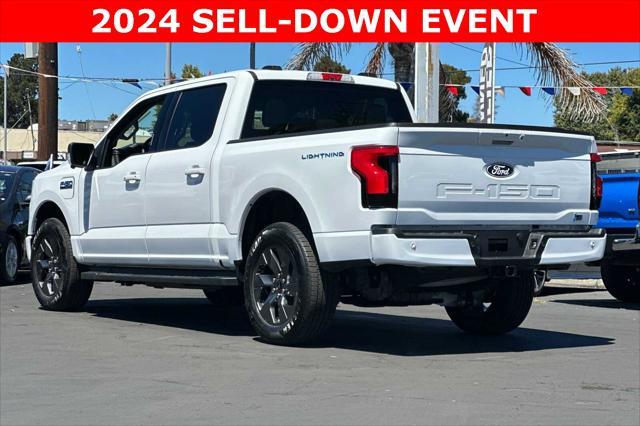 new 2024 Ford F-150 Lightning car, priced at $60,500