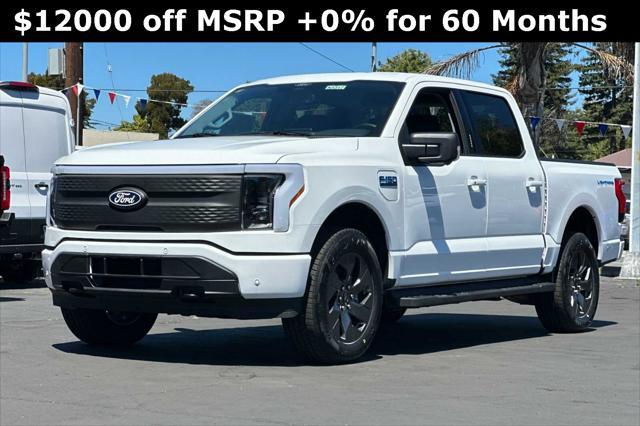 new 2024 Ford F-150 Lightning car, priced at $58,590