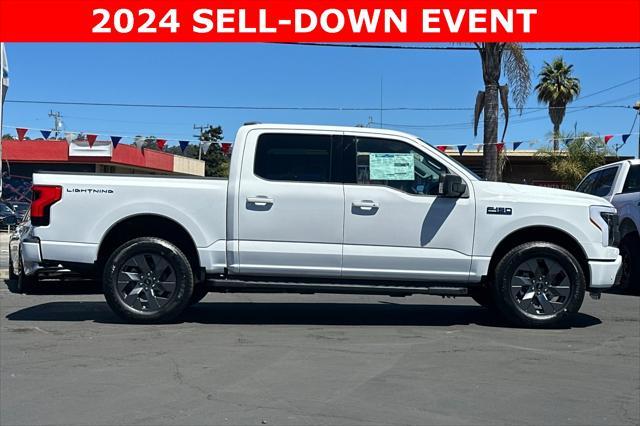 new 2024 Ford F-150 Lightning car, priced at $60,500