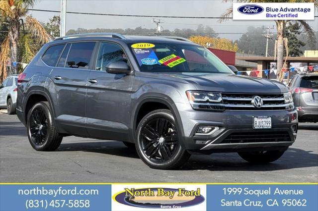 used 2019 Volkswagen Atlas car, priced at $24,500