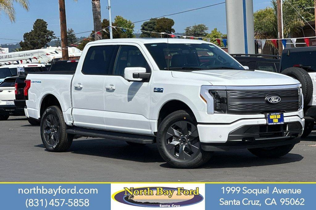 new 2025 Ford F-150 Lightning car, priced at $79,165