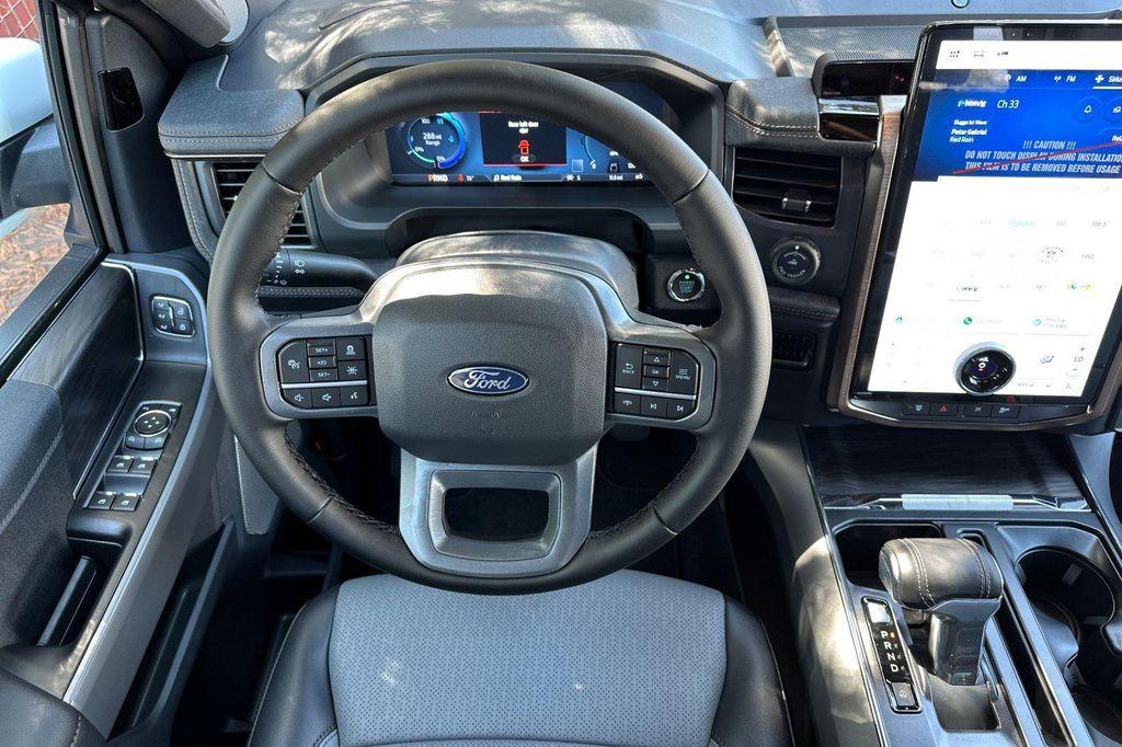 new 2025 Ford F-150 Lightning car, priced at $79,165