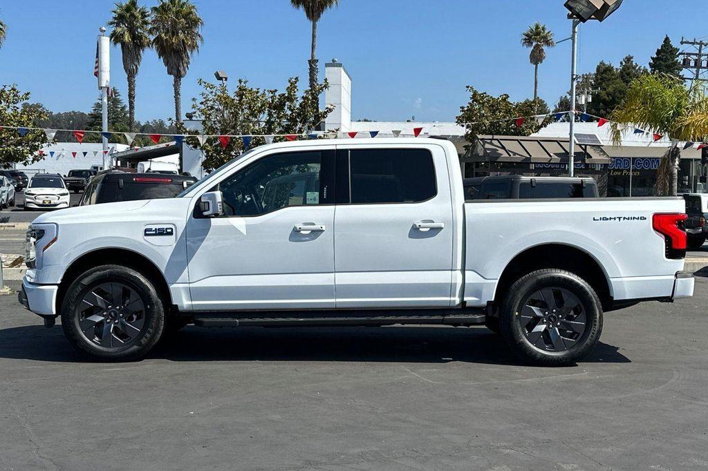 new 2025 Ford F-150 Lightning car, priced at $79,165