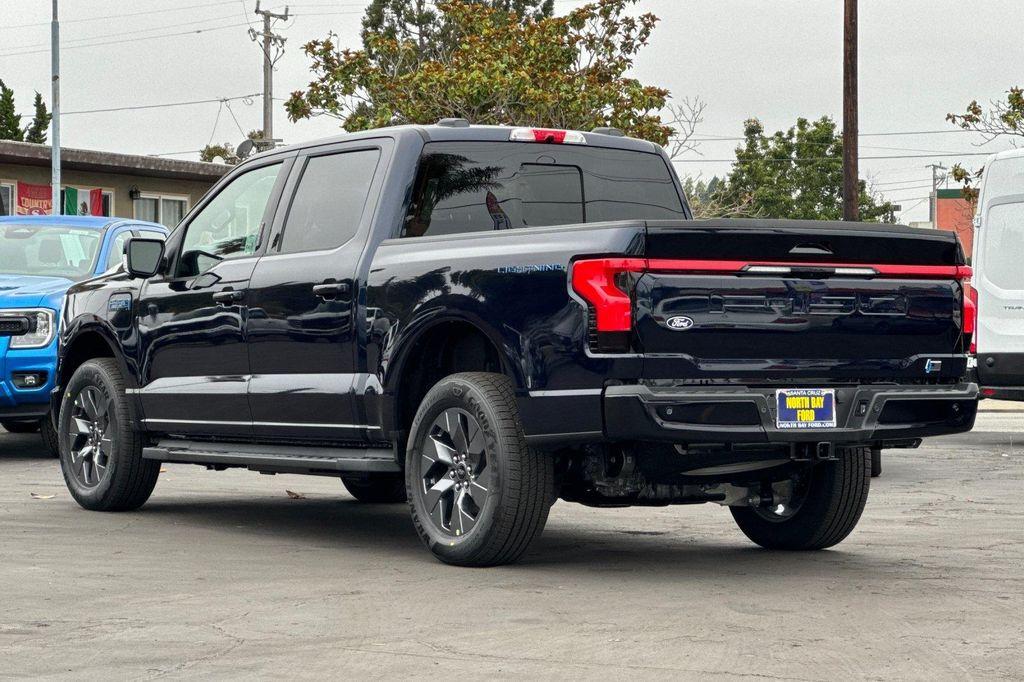 new 2025 Ford F-150 Lightning car, priced at $79,560
