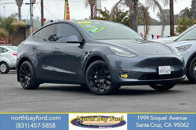 used 2021 Tesla Model Y car, priced at $29,899