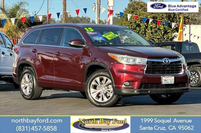 used 2015 Toyota Highlander car, priced at $18,740