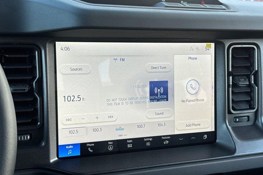 new 2025 Ford Bronco car, priced at $48,850