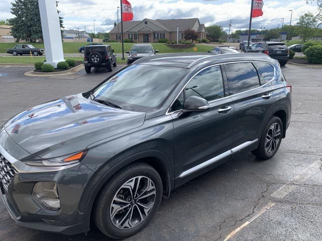 used 2019 Hyundai Santa Fe car, priced at $19,000