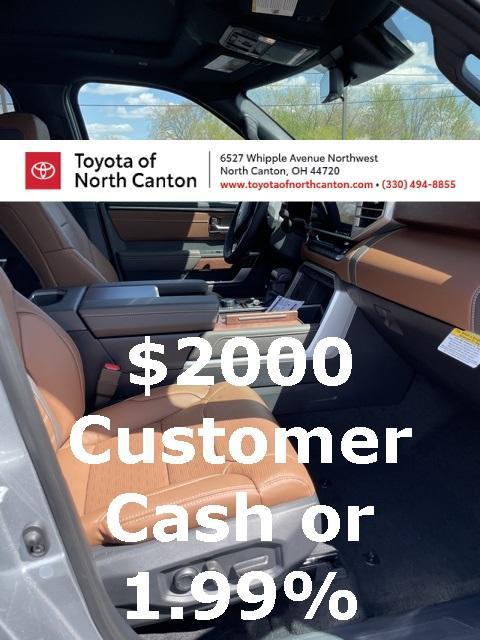 new 2024 Toyota Tundra Hybrid car, priced at $71,249