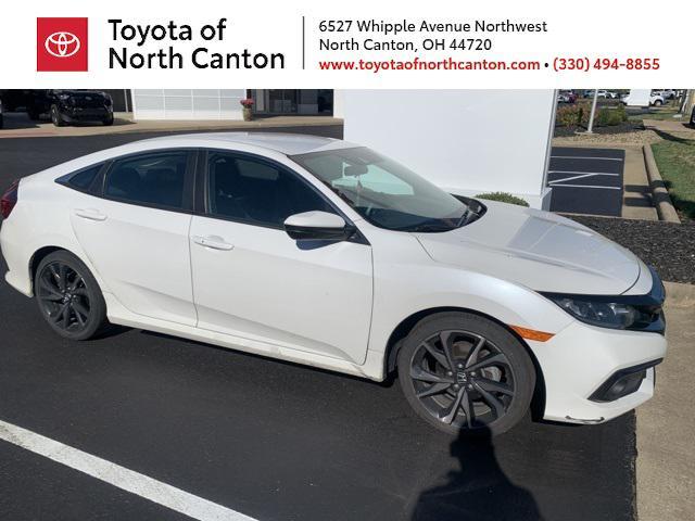 used 2021 Honda Civic car, priced at $19,995