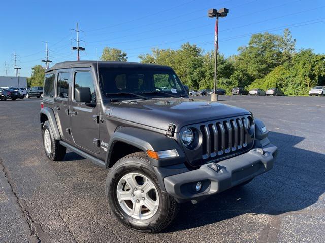 used 2018 Jeep Wrangler Unlimited car, priced at $14,995