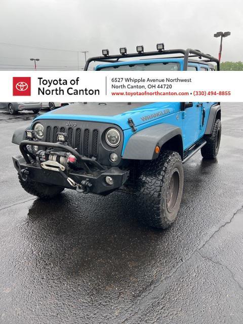 used 2017 Jeep Wrangler Unlimited car, priced at $22,995