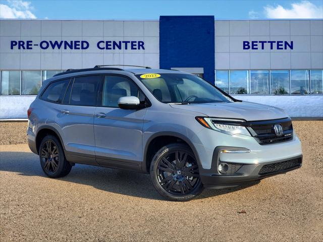 used 2022 Honda Pilot car, priced at $37,496