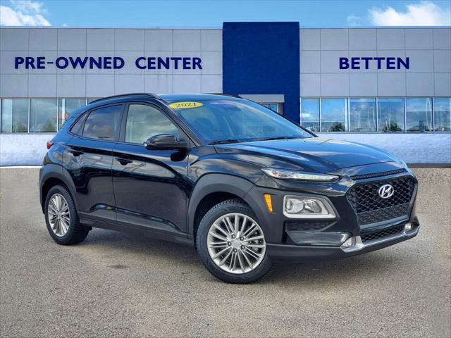 used 2021 Hyundai Kona car, priced at $20,817