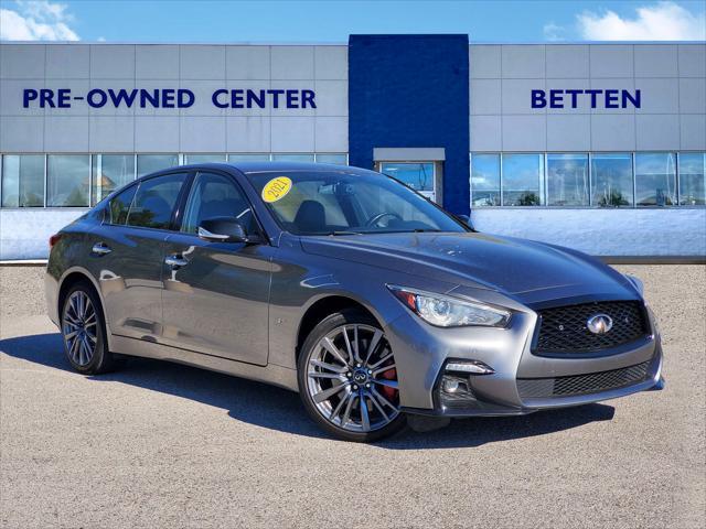 used 2021 INFINITI Q50 car, priced at $35,618