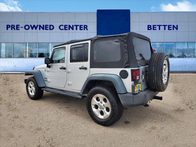 used 2012 Jeep Wrangler Unlimited car, priced at $11,970