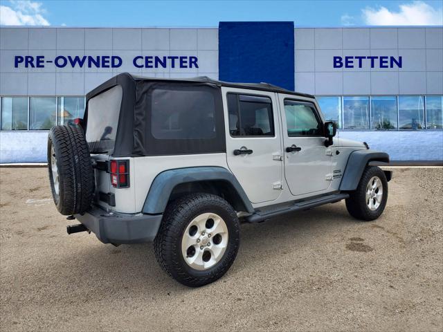 used 2012 Jeep Wrangler Unlimited car, priced at $11,970