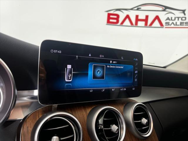 used 2019 Mercedes-Benz C-Class car, priced at $21,995