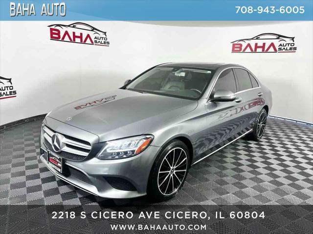 used 2019 Mercedes-Benz C-Class car, priced at $21,995