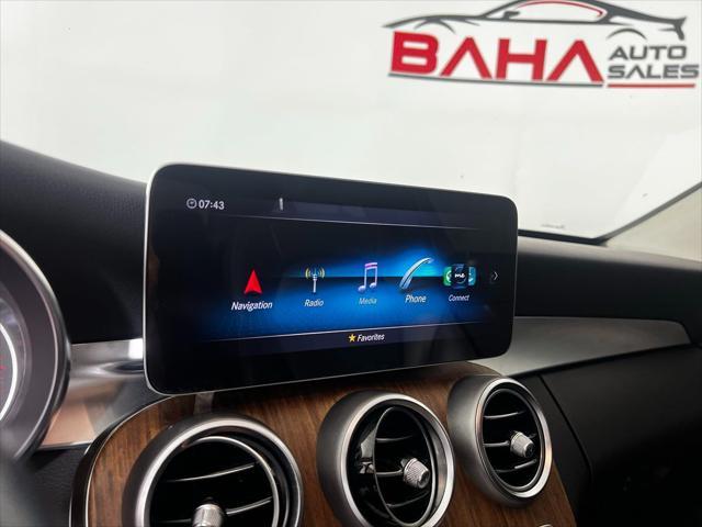 used 2019 Mercedes-Benz C-Class car, priced at $21,995