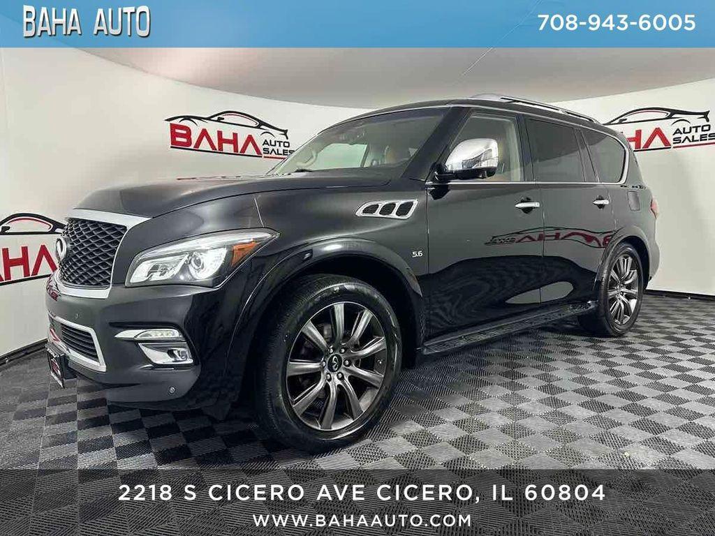 used 2017 INFINITI QX80 car, priced at $21,995