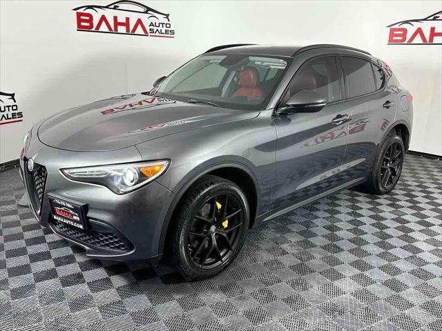 used 2019 Alfa Romeo Stelvio car, priced at $15,495