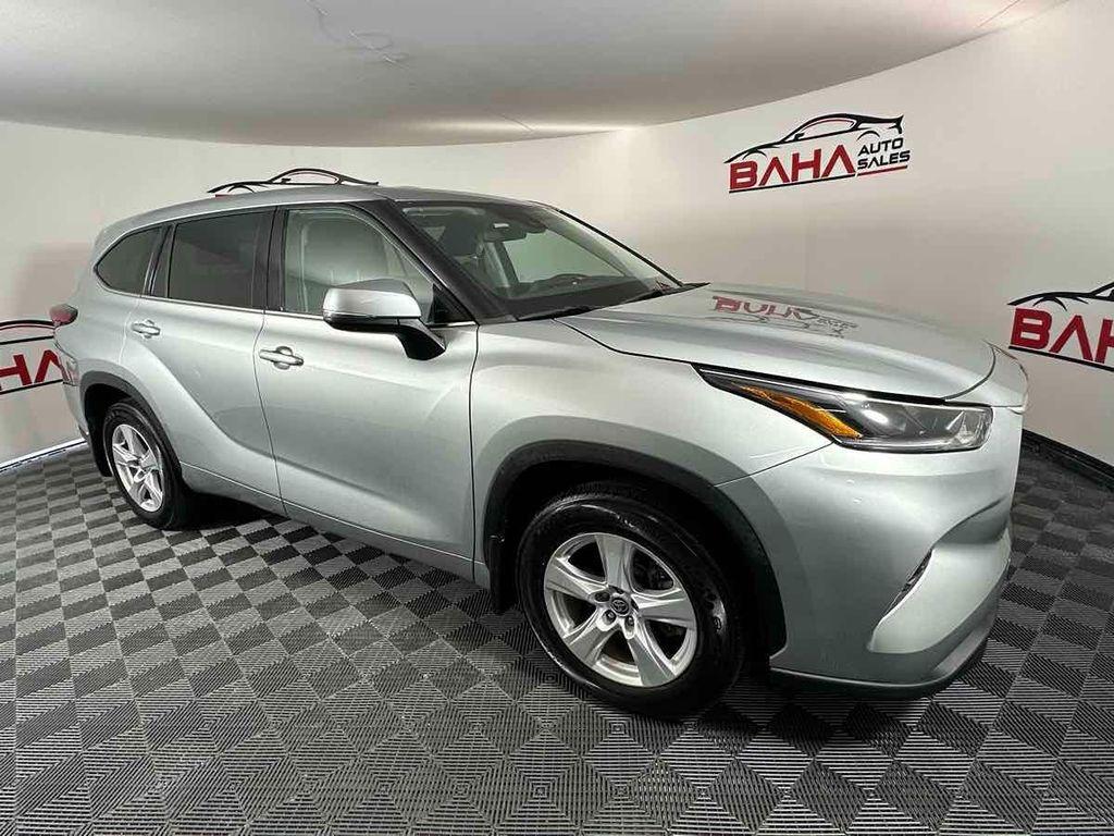 used 2021 Toyota Highlander car, priced at $24,495