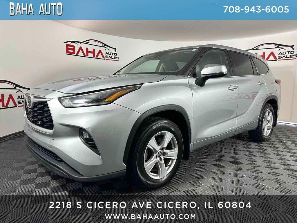 used 2021 Toyota Highlander car, priced at $24,495