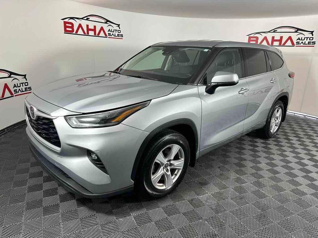 used 2021 Toyota Highlander car, priced at $24,495