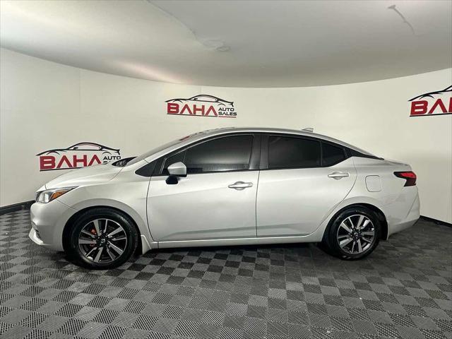 used 2022 Nissan Versa car, priced at $13,495