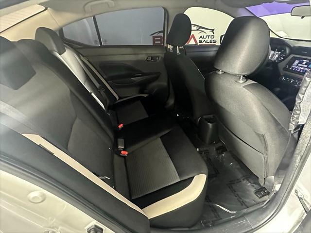 used 2022 Nissan Versa car, priced at $13,495